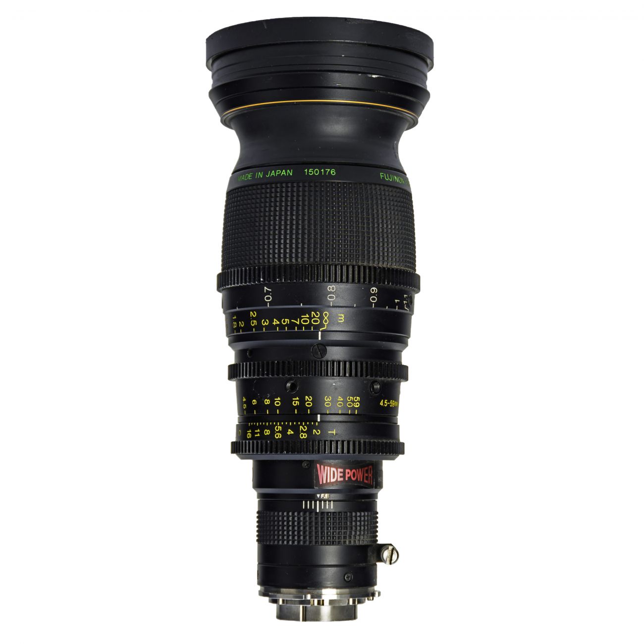 4.5-59mm Fujinon Super Wide HD Cine Zoom Lens 13×4,5 T2 B4-mount
